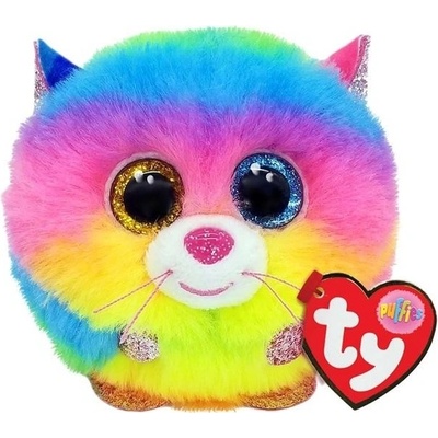 Ty Puffies Rainbow cat Gizmo 8 cm
