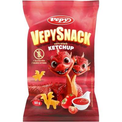 Vepy Kukuřičný snack s příchutí kečupu 50 g