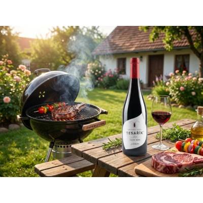 Vinařství Tesařík Cuvée Nero polosladké červené 2023 14% 0,75 l (holá láhev)