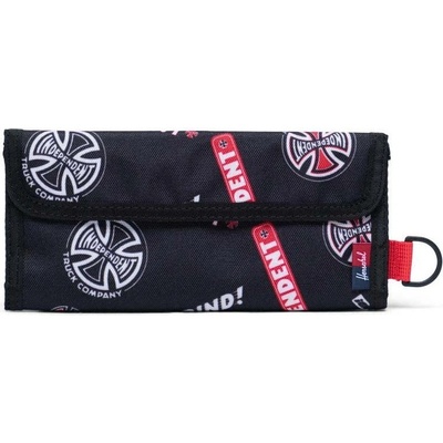 HERSCHEL peňaženka Independent Smith Black Multi Independent Logo 03029
