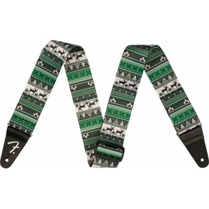 Fender Ugly Xmas Sweater GFI Green Fair Isle Колан за китара (0990662021)