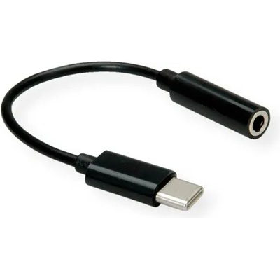 Valueline Преходник Type-C - 3, 5 мм жак, M/F, 0, 13 м 12.99. 3214-10 (12.99.3214-10)