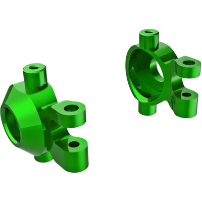Traxxas алуминиева главина зелено анодизирана (лява и дясна)