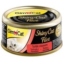 Gimborn GimCat ShinyCat filet tuňák s lososem 70 g