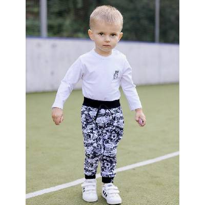 Detské body F FOOTBALL s dlhým rukávom Biela