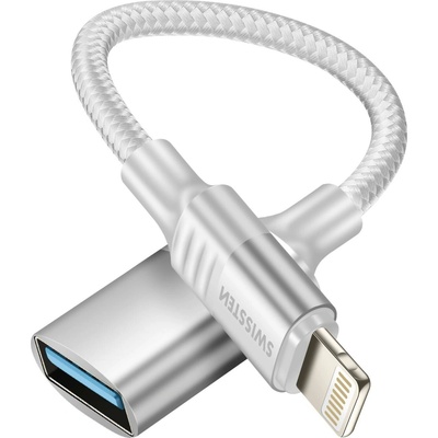 Swissten 73501218 USB A /Lightn. 0,12m