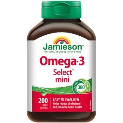 Jamieson Omega-3 Select мини 200 капсули