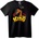 NOONEBRAND Тениска King Корона - 2XL, Black