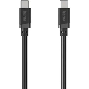 Hama Кабел USB-C мъжко- USB-C мъжко, 60 W, 1 m, черен (HAMA-201806) - xtreme