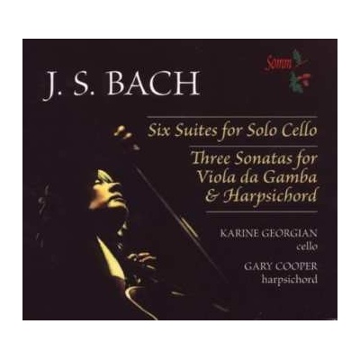 3 Johann Sebastian Bach: Six Suites For Cello/Three Sonatas For Viola Da Gamba & Harpsichord CD – Hledejceny.cz