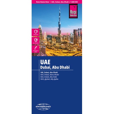 UAE & Dubaj 1:600.000 mapa RKH
