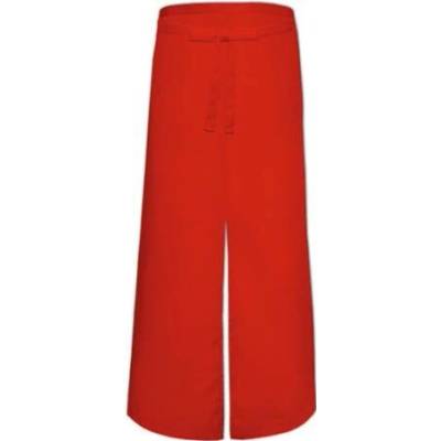 Link Kitchen Wear Bistro zástěra s rozparkem X962 Red 100x100cm