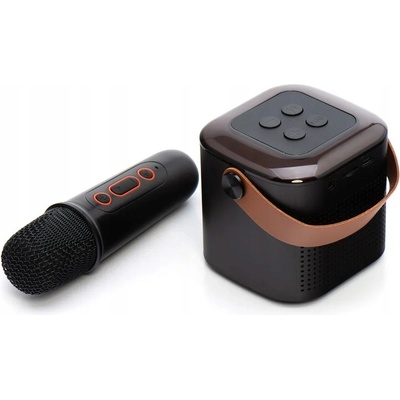 1Mcz WS Y1 Bluetooth karaoke set mikrofon a reproduktor černý