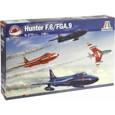 Italeri Model Kit letadlo 2772 HUNTER F.6 FGA.9 33 2772 1:48