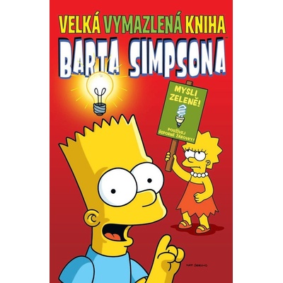 CREW Velká vymazlená kniha Barta Simpsona