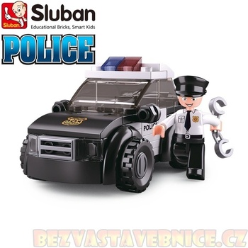 Sluban B0638D Policie Hlídkový vůz