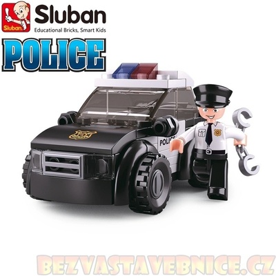 Sluban B0638D Policie Hlídkový vůz