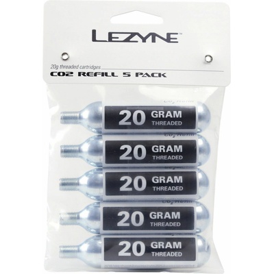 CO2 bombička Lezyne 20G CO2 Cartridge - 5 pack uni