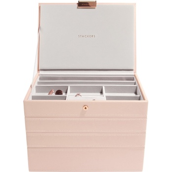 Stackers Ковчеже за бижута Stackers четворен cлassic розово и розово-златно (73412)