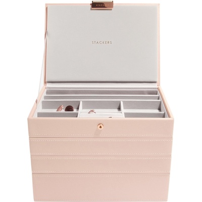 Stackers Ковчеже за бижута Stackers четворен cлassic розово и розово-златно (73412)