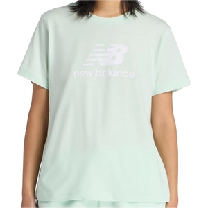 New Balance Дамска тениска New Balance Women's Sport Essentials Jersey Logo T-Shirt - Cosmic Jade - размер XS (916-6687-0311)