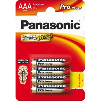 Panasonic AAA Pro Power LR03 (4) LR03PP/4BP