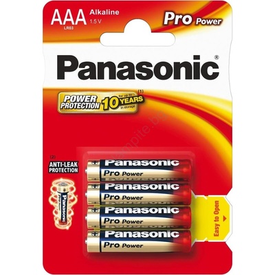 Panasonic AAA Pro Power LR03 (4) LR03PP/4BP