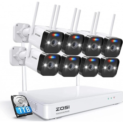 ZOSI W4 PRO 8 kamer