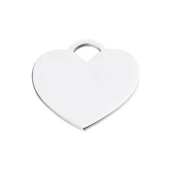 Šperky4U Ocelový přívěšek srdce DR1306