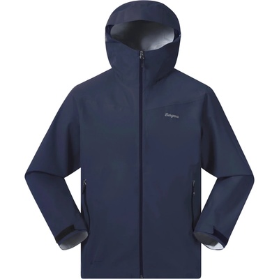Bergans Мъжко водоустойчиво яке Bergans Essentials 2.5L Shell Jacket Waterproof jacket - Navy Blue - размер M (002-3865-0312)