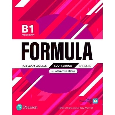 Formula B1 Preliminary Coursebook without key with student online resources + App + eBook