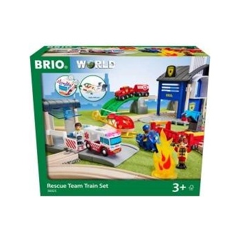 BRIO Playset Ravensburger Rescue Team Train Set