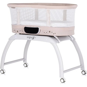 Chipolino Кошара-люлка с LED дисплей "Sogno" макад (3800931064440)