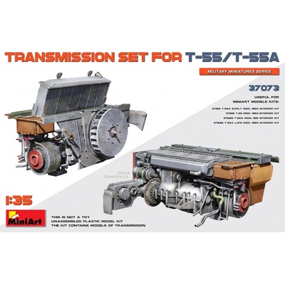 Miniart Transmission Set for T-55/T-55A 1:35