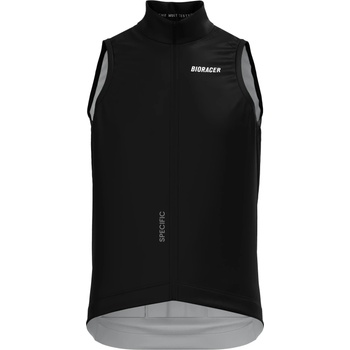 Bioracer Мъжки елек за колоездене Bioracer Wind Gilet Cycling vest - Eclipse Black (054-0381-0114)