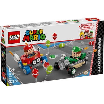 LEGO® Super Mario™ - Mario Kart Baby Mario vs. Baby Luigi (72034)