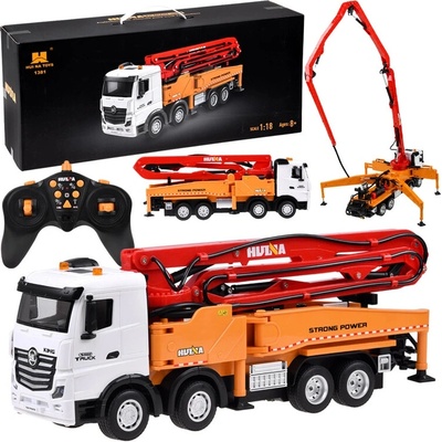 Huina RC nákladní auto s pumpou na beton 1381 1:18 RTR