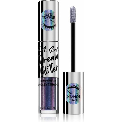 L,A, Girl Cosmetics Dream Glitter trblietavé tekuté očné tiene Meteo Shower 4 ml