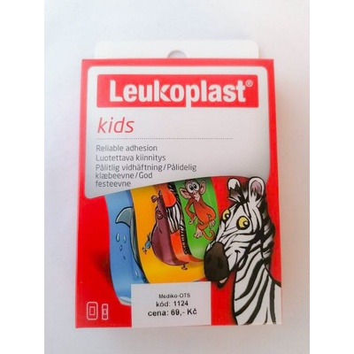Leukoplast Kids náplast 2 velikosti 12 ks