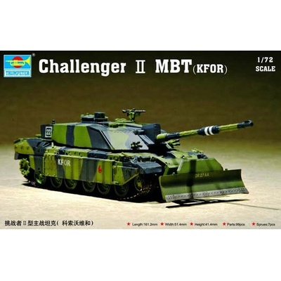Trumpeter Challenger II MBT KFOR 1:72
