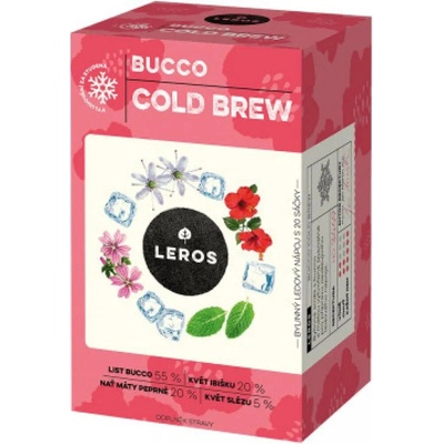 Leros Cold brew bucco&máta 20 x 1,5 g