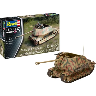 Revell Marder I – 7,5cm Pa.K. 40 Sf. auf FCM 36f 1:35