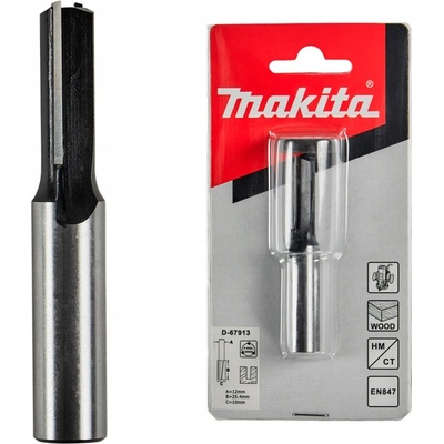 Priama stopková fréza 10mm, 2 zuby Makita D-67913