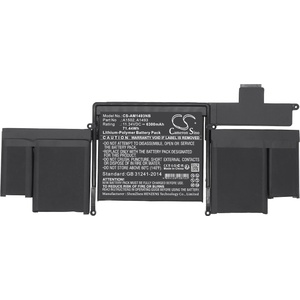 Cameron Sino Батерия за лаптоп Apple MacBook Pro ""Core i5" 2.4 13" Late 2013 Retina A1493, A1502 LiPo 11.34V 6300mAh CAMERON SINO (CS-AM1493NB) - pimpmypc