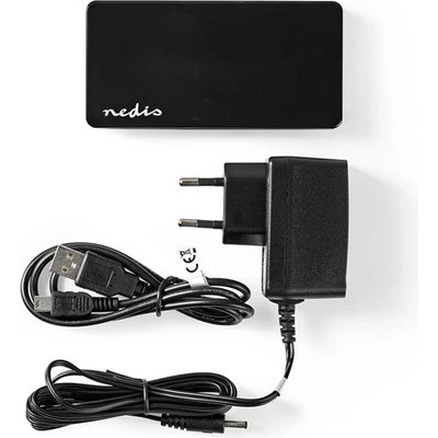 Nedis 7xUSB 2.0 (UHUBU2730BK)