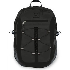 Mitama Ученическа раница MITAMA REVO Midnight Black, унисекс, 3 отделения, черна