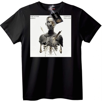 NOONEBRAND Тениска Nothing More Carnal Deluxe - M, Black