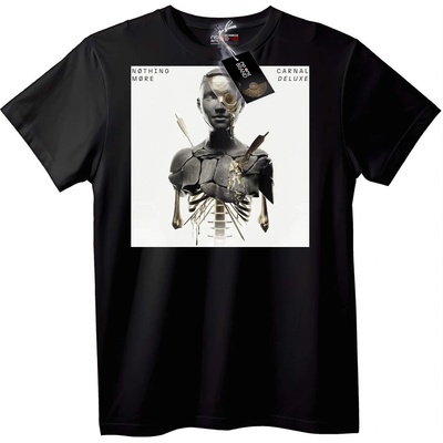 NOONEBRAND Тениска Nothing More Carnal Deluxe - M, Black