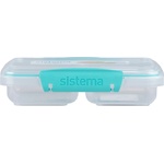 Holmes Products (Europe) Limited Кутия за закуски Sistema To Go Small Split с 2 отделения 350 мл, мента