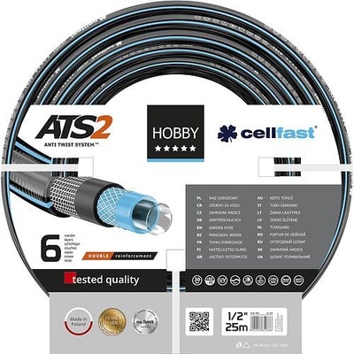 Cellfast Hobby ATS2™ 1", L-25 m, sivá